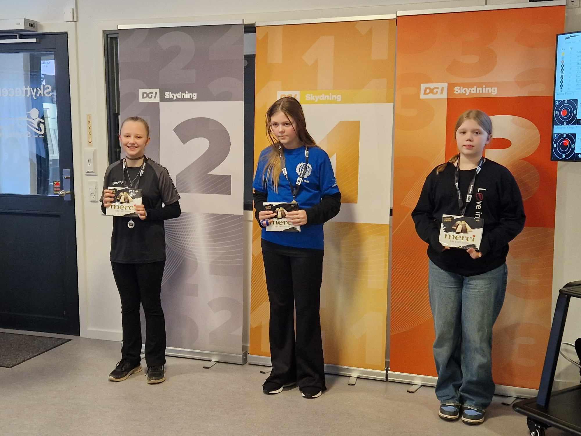 Silke fik en 3. plads på luft i finalen til Nordjysk Mesterskab på 15 m luftriffel og tog dermed en bronze medalje med hjem fra Thisted.